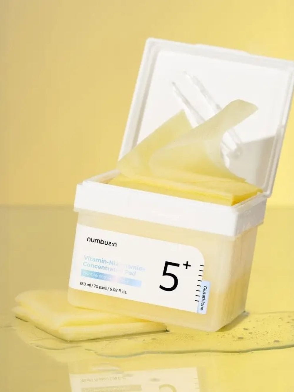 numbuzin No.5+ Vitamin-Niacinamide Concentrated Pad 70 Pads